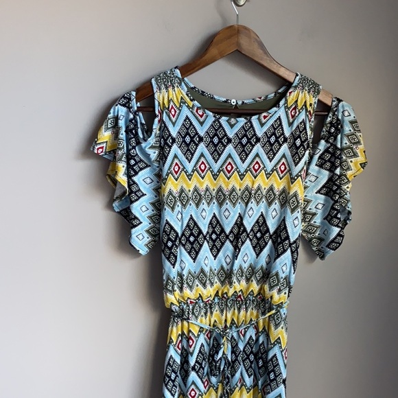 Loft Cold Shoulder Dress S - Picture 2 of 7